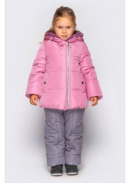 Cvetkov темно-розовая зимняя подростковая куртка для девочки Элма